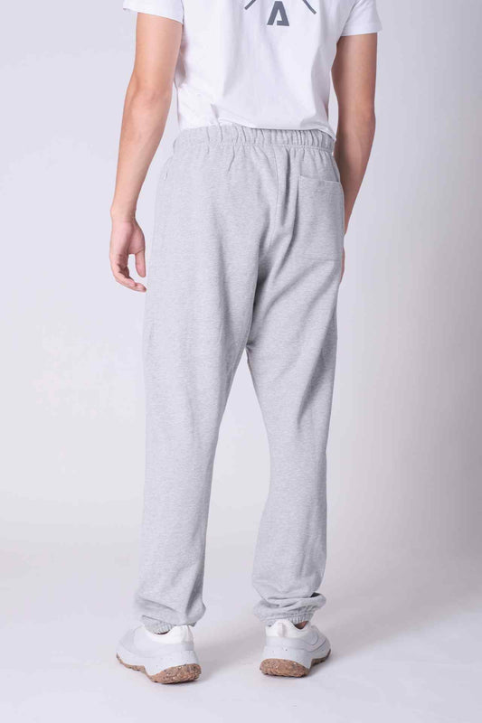 SPH0217 - Finest Cotton Fleece Relax Fit Sweatpants 32” - Heather Grey