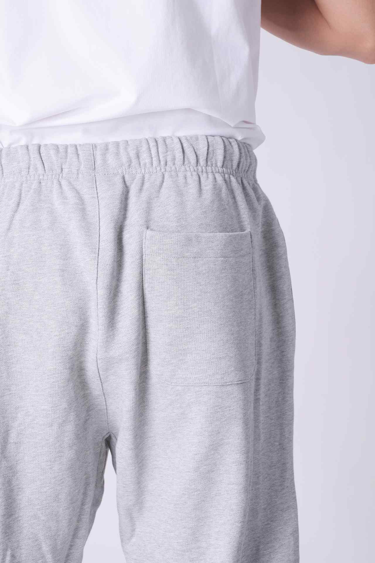 SPH0217 - Finest Cotton Fleece Relax Fit Sweatpants 32” - Heather Grey