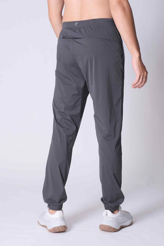 SPH0219 - Lightweight Stretch Nylon Flex Training Joggers 32" - Dark Grey