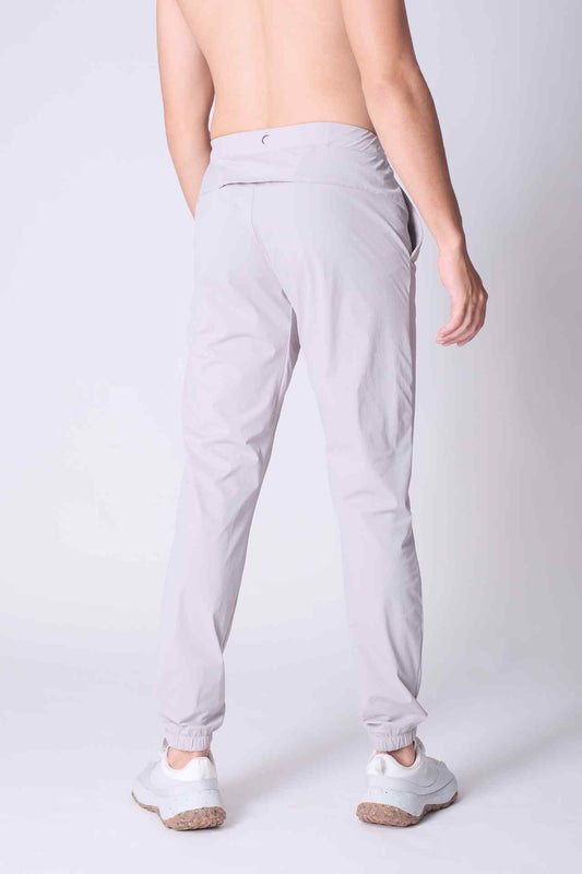 SPH0219 - Lightweight Stretch Nylon Flex Training Joggers 32" - Light Grey