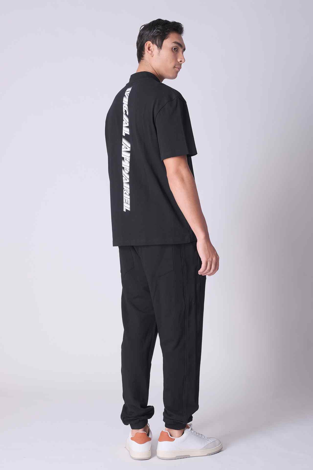SPH0224 - Heavyweight Finest Cotton Fleece Relaxed Fit Fleece Sweatpants 30” - Black