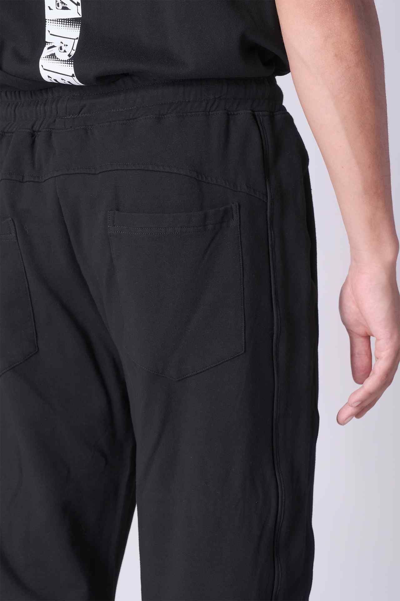 SPH0224 - Heavyweight Finest Cotton Fleece Relaxed Fit Fleece Sweatpants 30” - Black
