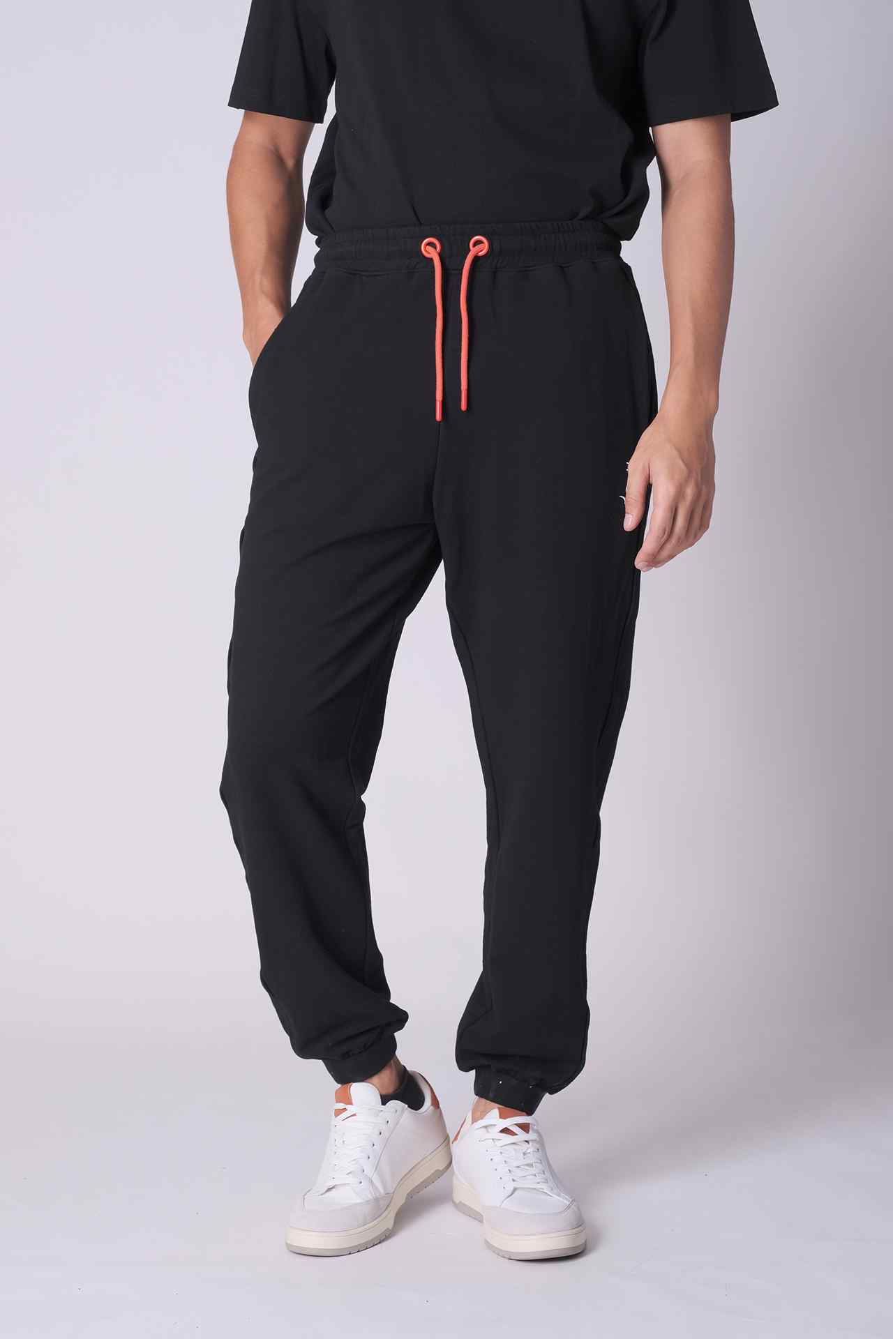 SPH0224 - Heavyweight Finest Cotton Fleece Relaxed Fit Fleece Sweatpants 30” - Black