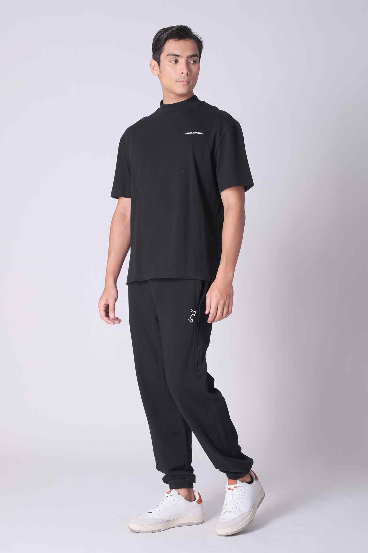 SPH0224 - Heavyweight Finest Cotton Fleece Relaxed Fit Fleece Sweatpants 30” - Black
