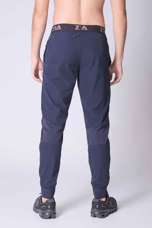 SPH0226 - Water Resistant Stretch Nylon Tapered Workout Pants 30" - Navy