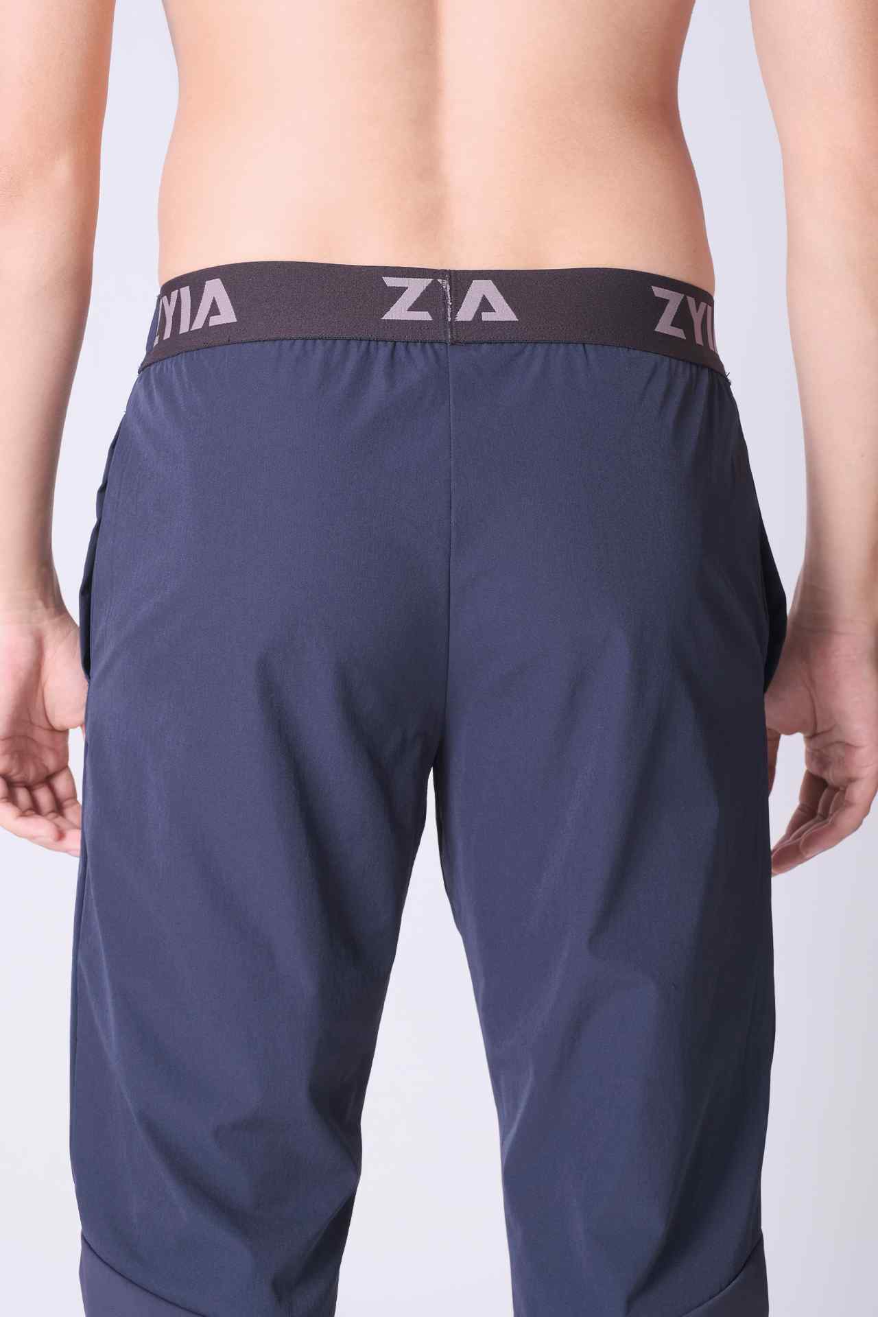 SPH0226 - Water Resistant Stretch Nylon Tapered Workout Pants 30" - Navy