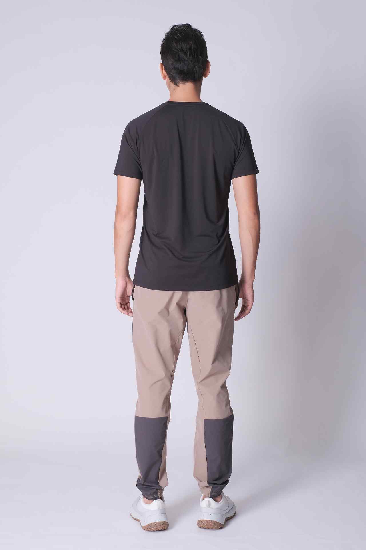 SPH0227 - Water Resistant Flex Ripstop Workout Pants 30" - Khaki/Grey