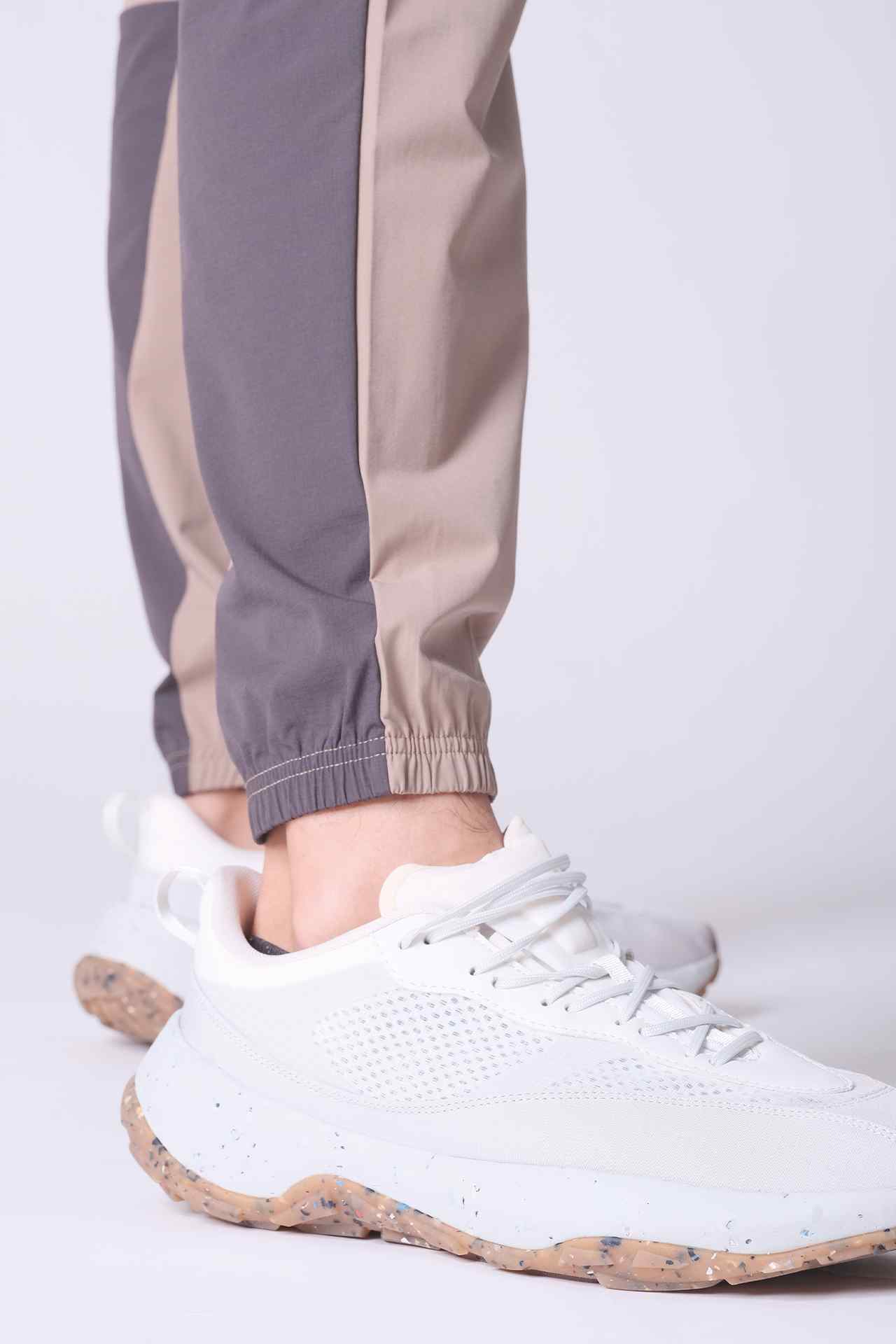 SPH0227 - Water Resistant Flex Ripstop Workout Pants 30" - Khaki/Grey