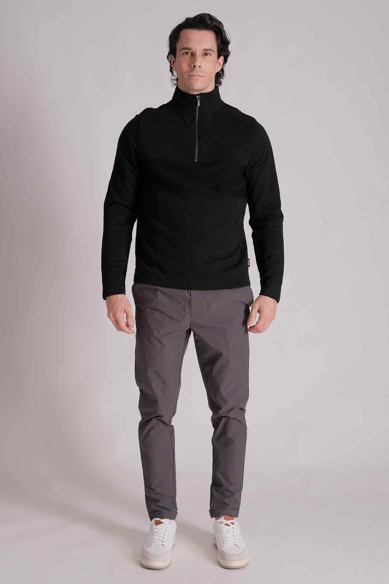 SPH0232 - Essential Water Resistant Rolled Hem Woven Jogger 32" - Grey