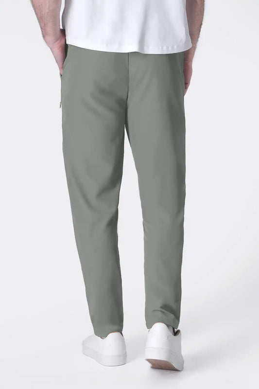 SPH0240 - Essential Ultra Lightweight Classic Fit Stretch Moving Pants 30" - Agave