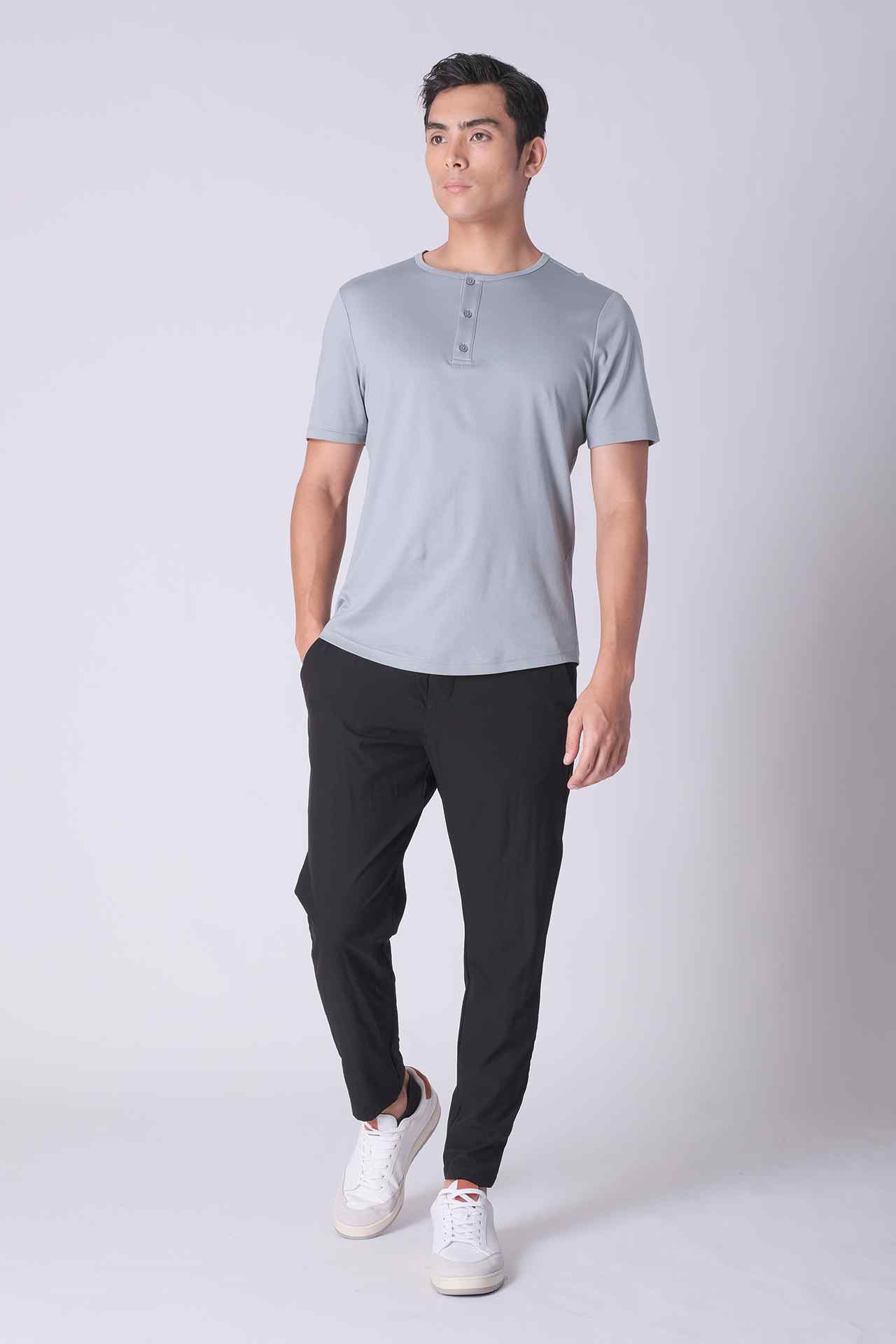 SPH0240 - Classic Fit Essential Ultra Lightweight Stretch Moving Pants 30" - Black