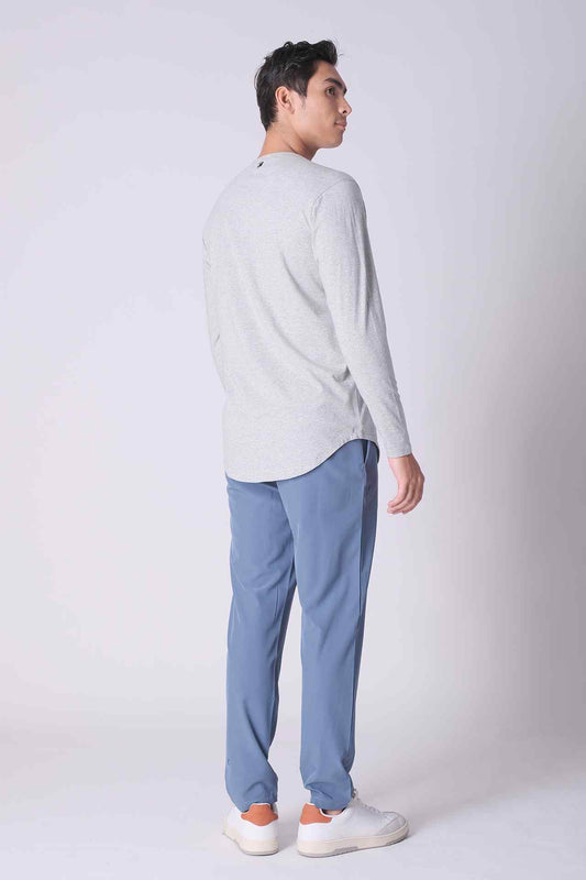 SPH0240 - Essential Ultra Lightweight Classic Fit Stretch Moving Pants 30" - Denim Blue