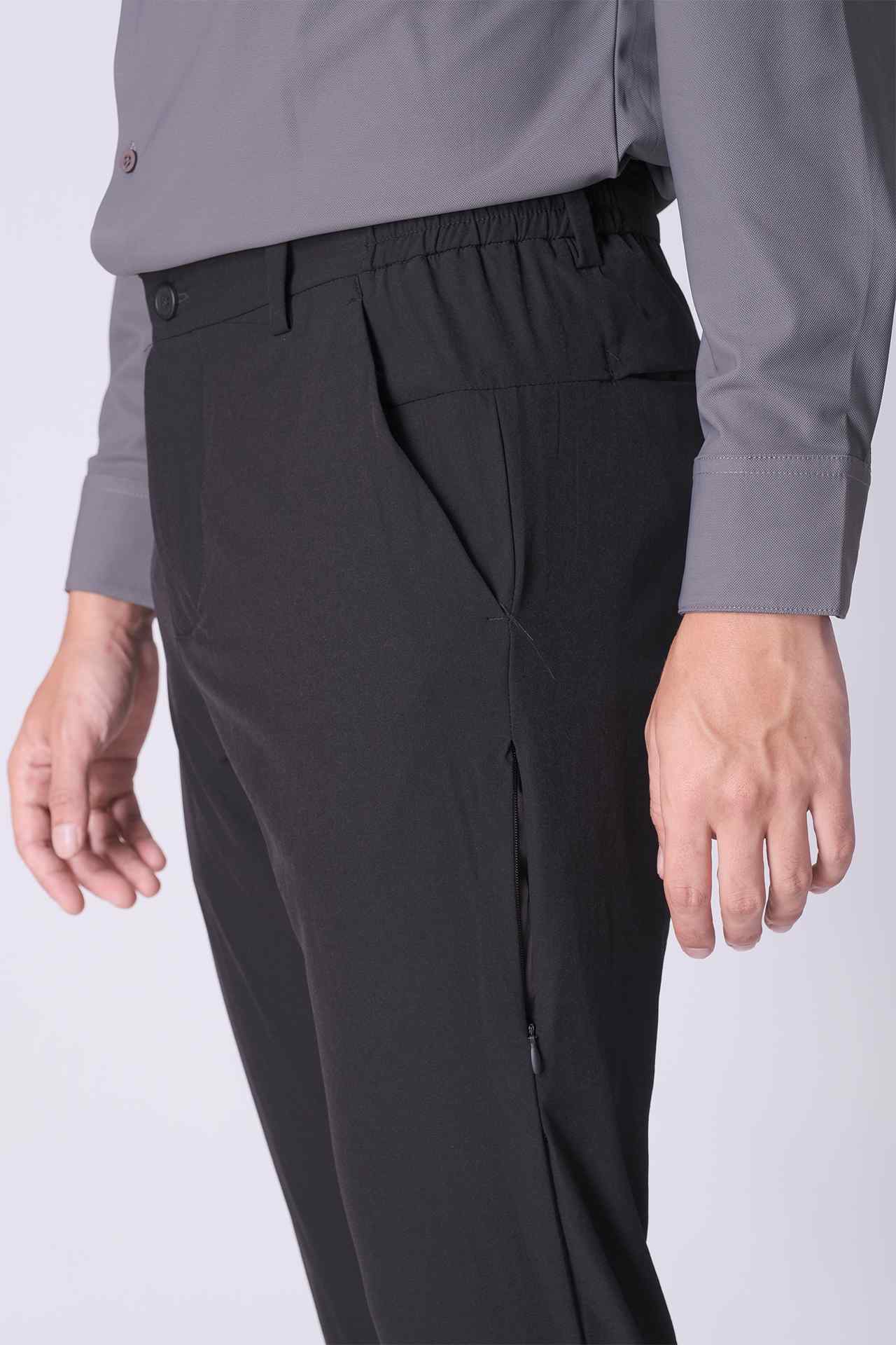 SPH0241 - Everyday Ultra Lightweight Slim Fit Pants 30" - Black