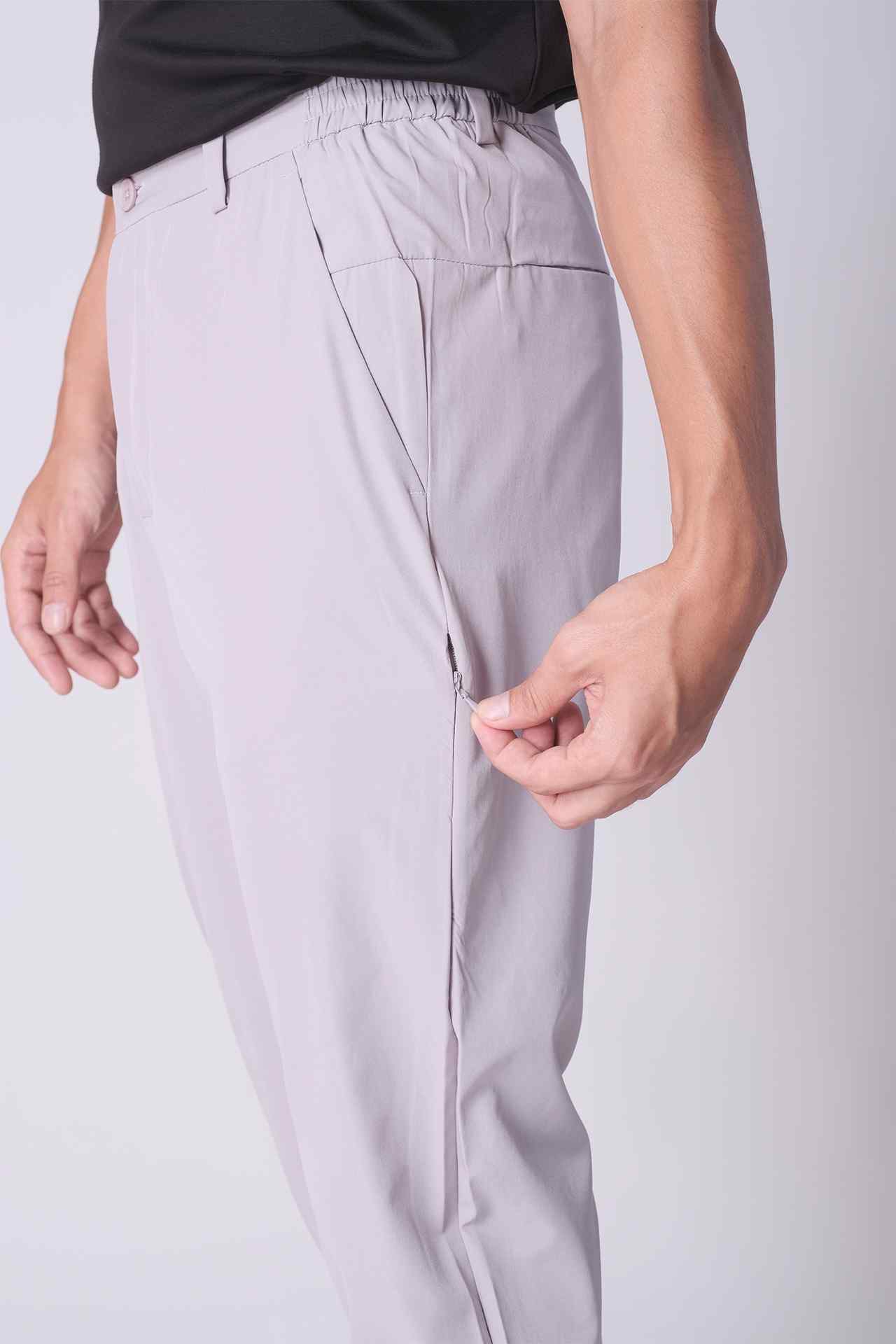 SPH0241 - Everyday Ultra Lightweight Slim Fit Pants 30" - Light Grey