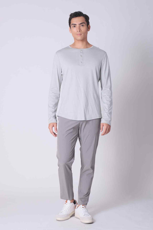 SPH0241 - Everyday Ultra Lightweight Slim Fit Pants 30" - Mid Grey