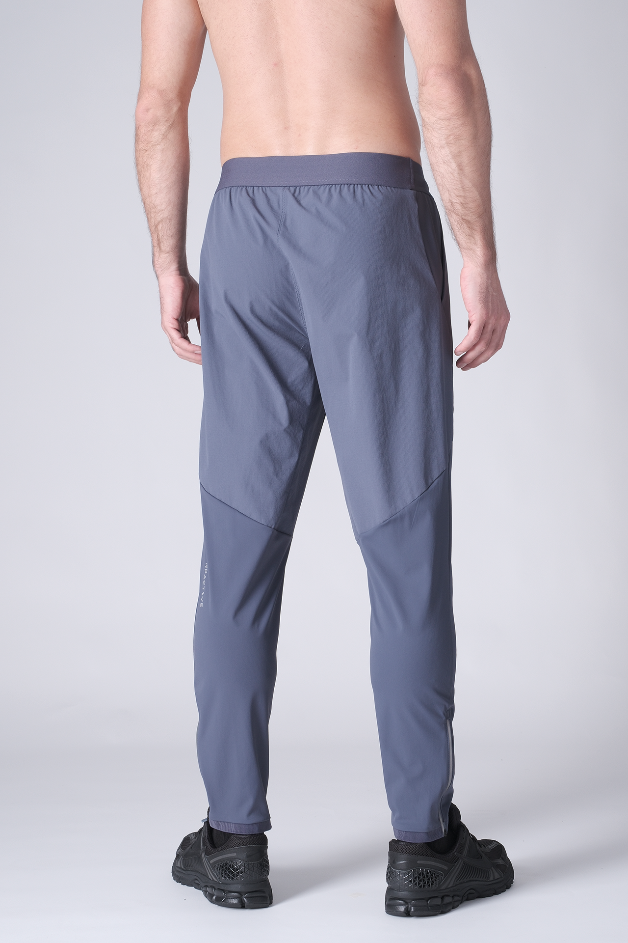 SPH0242 - Lightweight Stretch Nylon Workout Joggers 30" - Ash Blue
