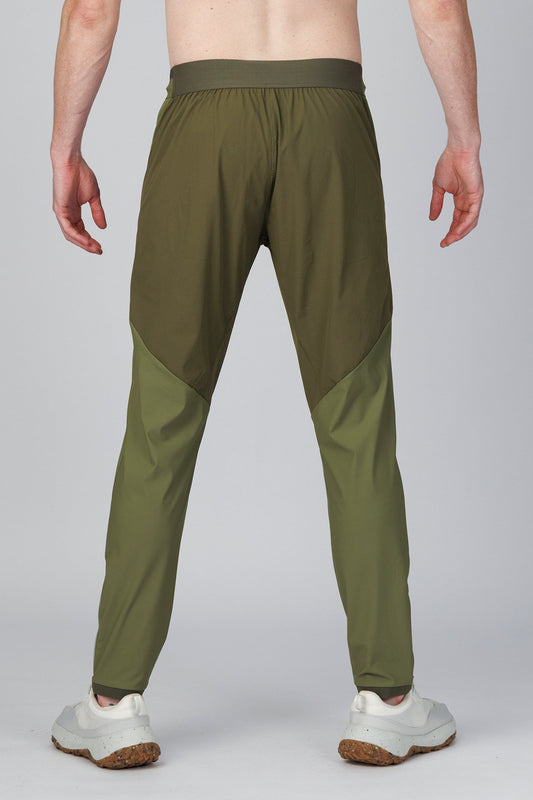 SPH0242 - Lightweight Stretch Nylon Workout Joggers 30" - Olive
