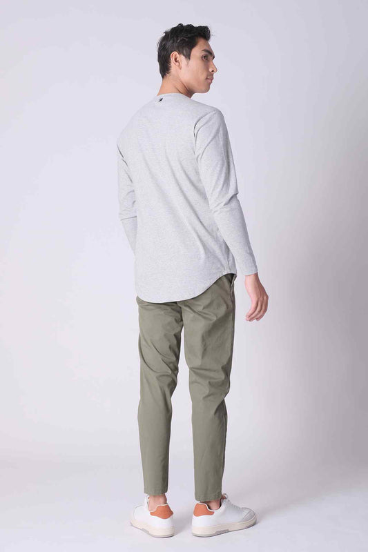 SPH0245 - Stretch Cotton Twill Workwear Chino Pant 30" - Army