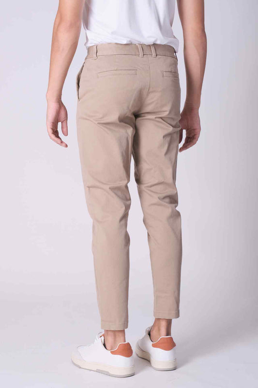 SPH0245 - Stretch Cotton Twill Workwear Chino Pant 30" - Khaki