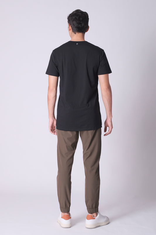 SPH0246 - Ultra Lightweight Easy Drawcord Stretch Travel Joggers 29” - Army