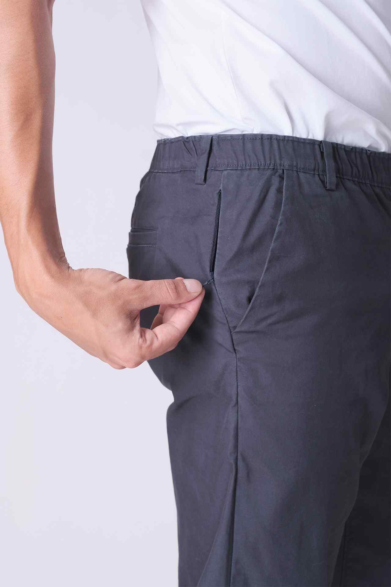 SPH0247 - Performance Stretch Cotton Chino Travel Pants 29" - Navy