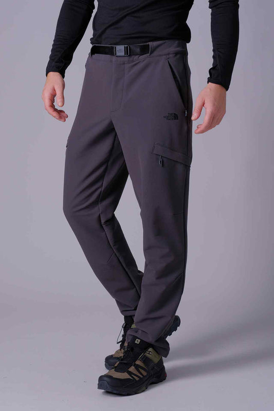 SPH0255 - Water Resistant Stretch Mountaineering Softshell Hiking Pants 30" - Mid Grey