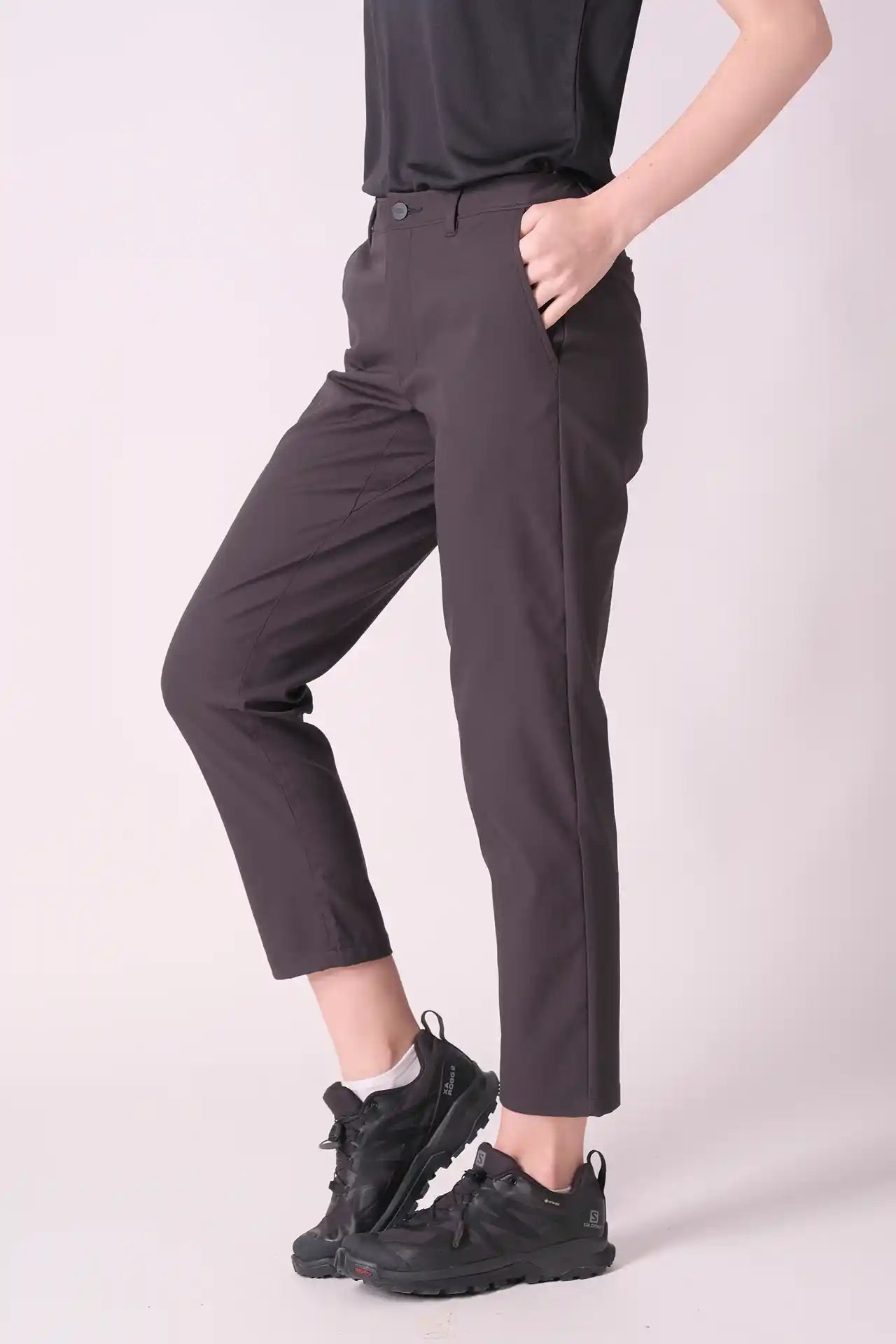 SPWH0262 - Women's Ankle Pants 29"- Black