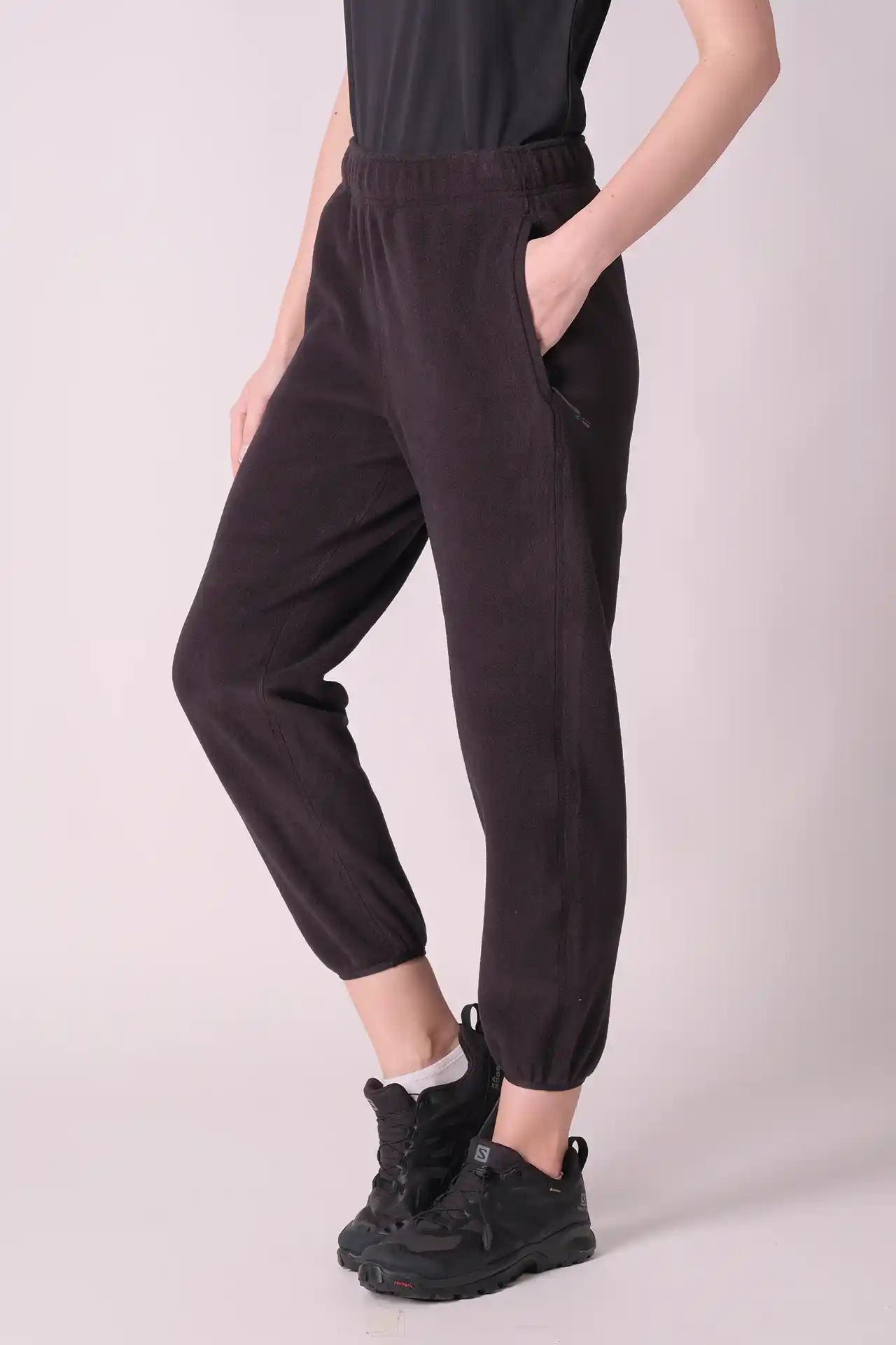 SPWH0263 - Women's Polar Fleece Pants 30" - Black