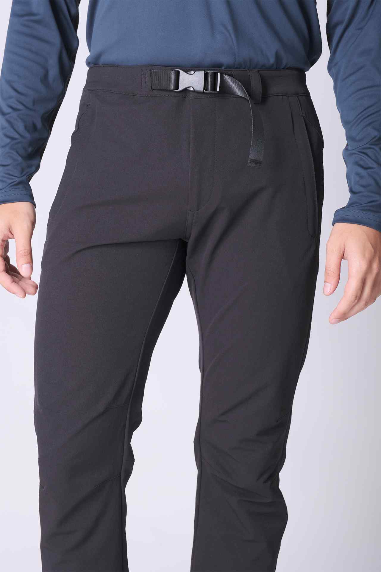 SPH0273 - Water Repellent Stretch Mountaineering Hiking Pants 30" - Black