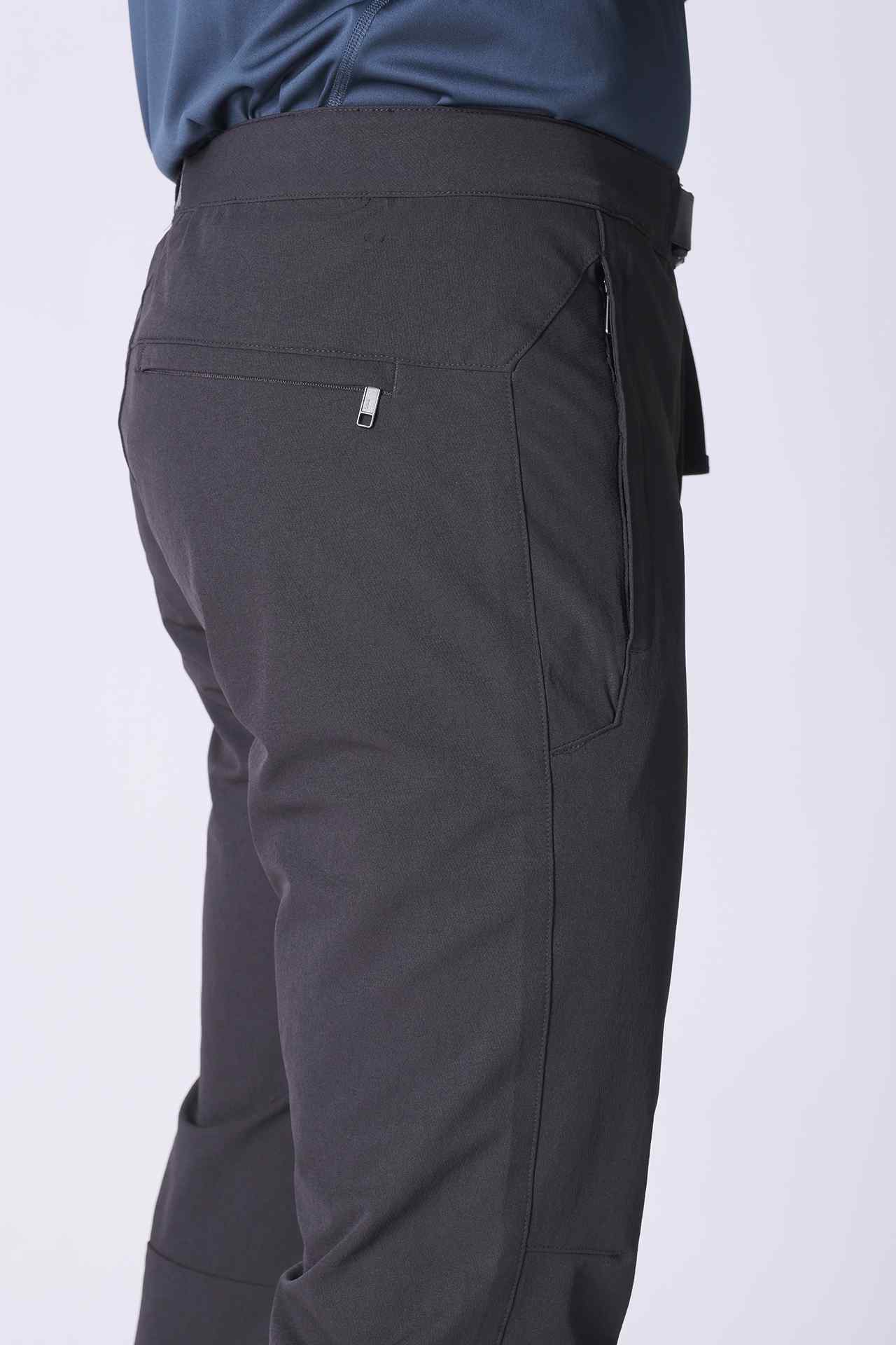 SPH0273 - Water Repellent Stretch Mountaineering Hiking Pants 30" - Black