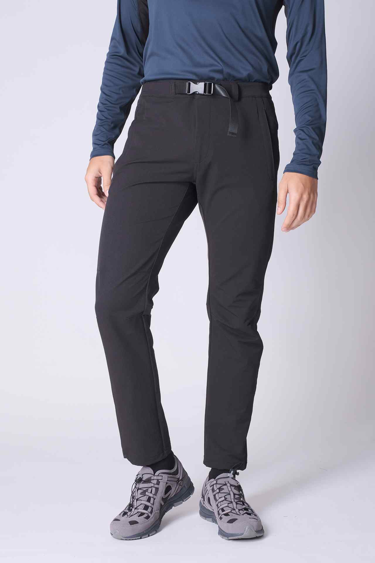 SPH0273 - Water Repellent Stretch Mountaineering Hiking Pants 30" - Black