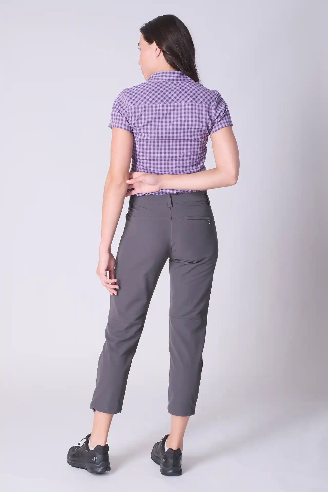 SPWH0276 - Women's Hiking Pants with darts 25" - Grey