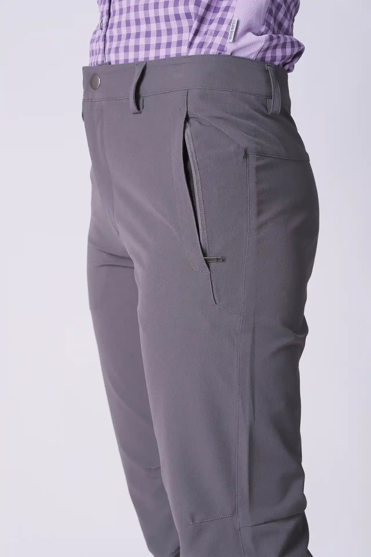 SPWH0276 - Women's Hiking Pants with darts 25" - Grey