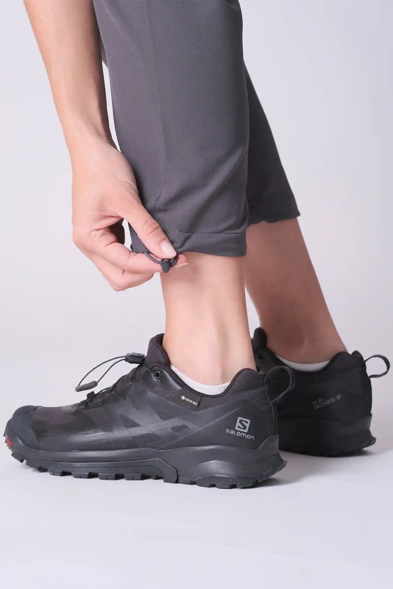 SPWH0276 - Women's Hiking Pants with darts 25" - Grey