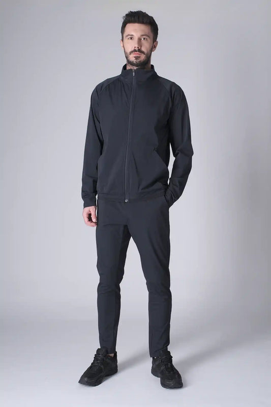 SPH0288 - Lightweight Stretch Nylon Workout Pants 30" - Navy