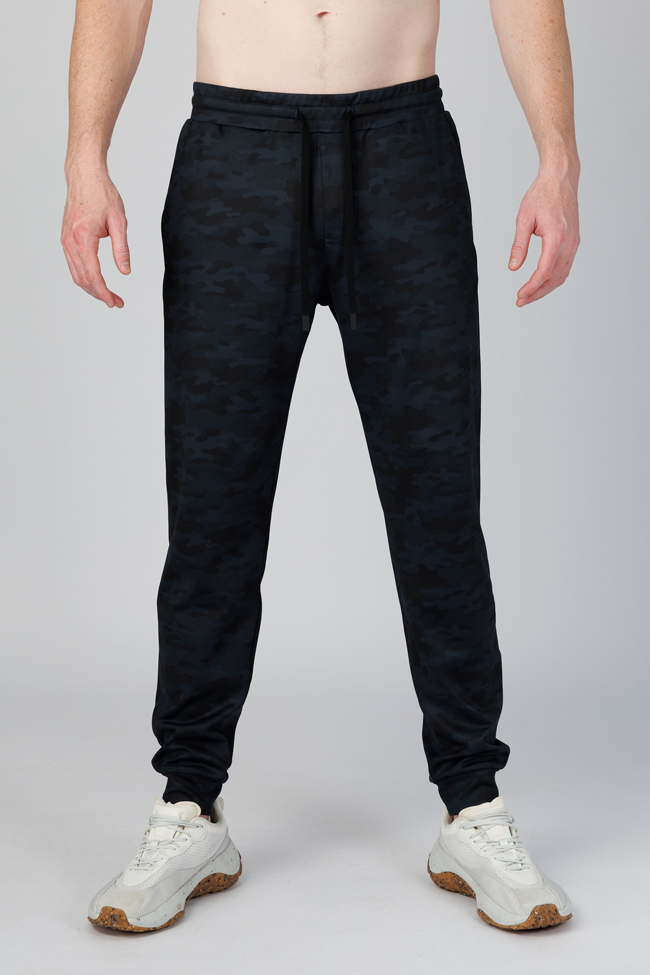 SPH0289 - Stretch Thermal Fleece Back Zip Pocket Joggers 30" - Digital Camo