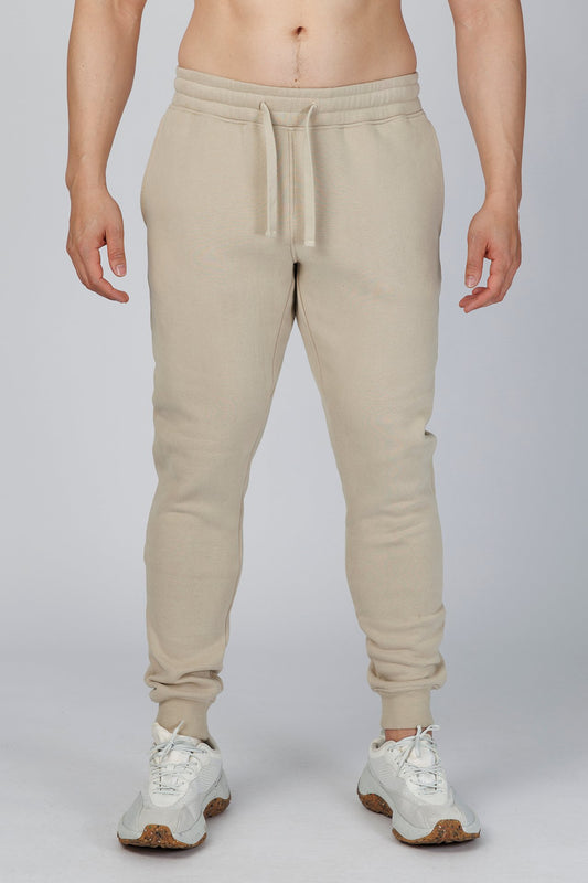 SPH0320 - Mid-weight Tapered Fit Training Sweatpants 30" - Beige