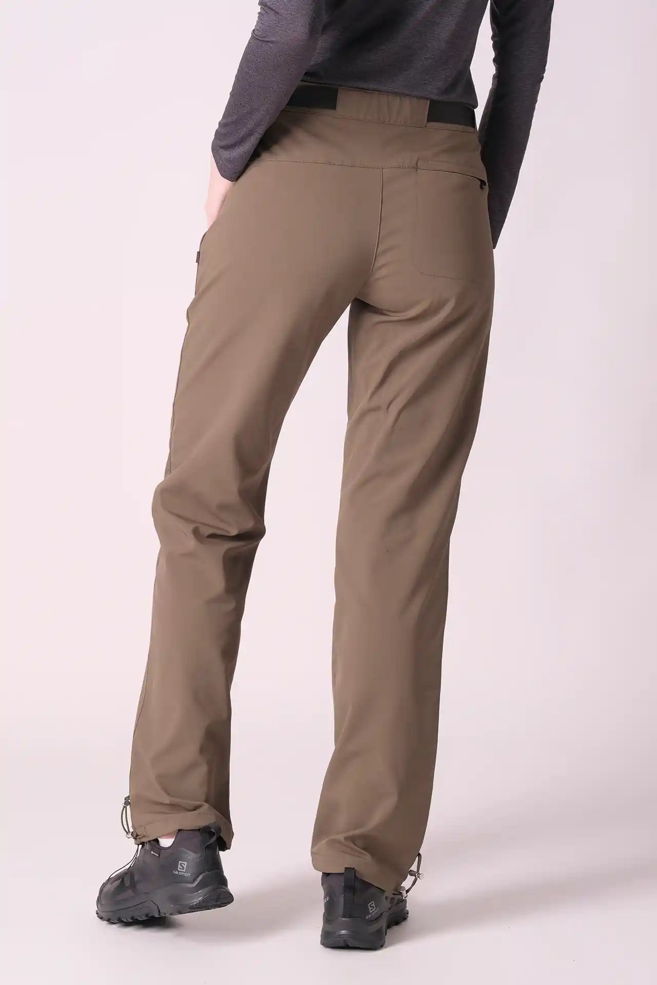 SPWH22016 - Women's Brushed Interior Straight Leg Pants - Army