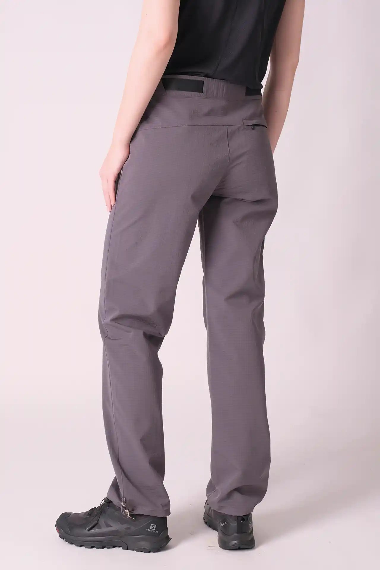 SPWH22016 - Women's Straight Leg Waterproof Brushed Pants - Grey