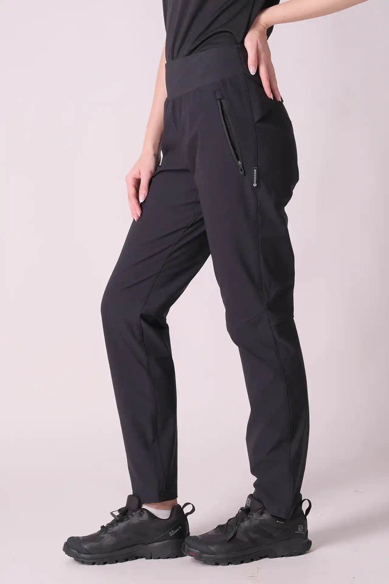 SPWH23010 - Women's Water Repellent Stretch Straight Pants 31" - Black