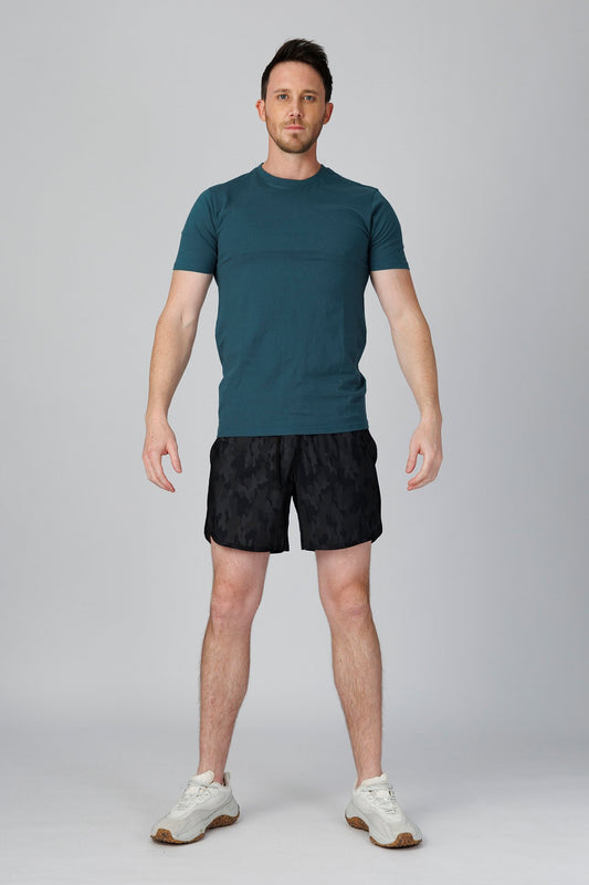 SPE0267 - Lightweight Stretch Nylon Crotch Gusset Short 6.0" - Digital Camo