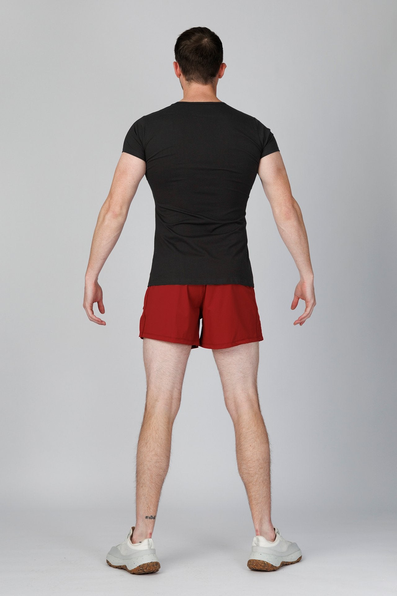 SPJ0306 - Ultra Soft Stretch Cotton Slim Fit Training Tee - Black