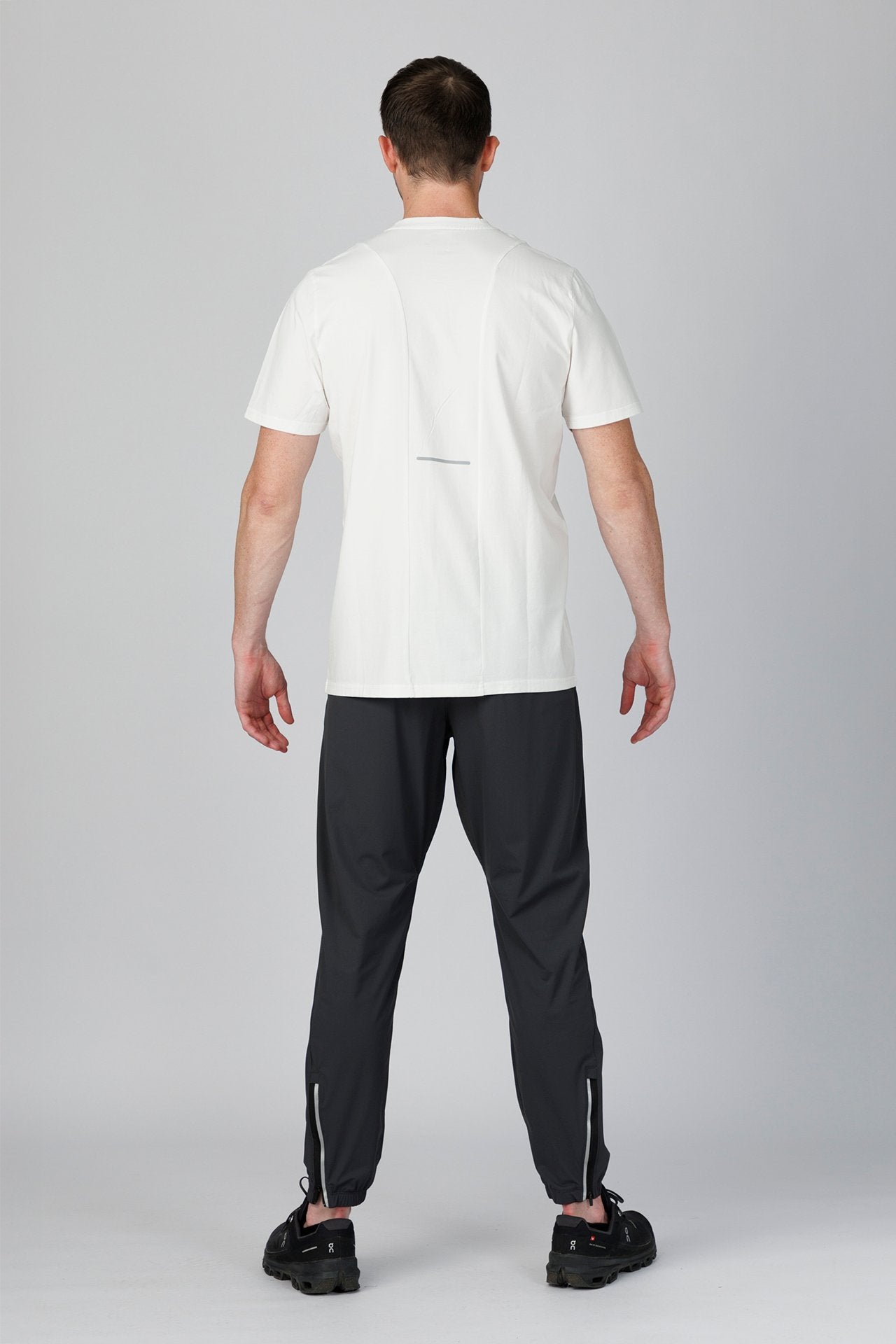 SPJ0340 - Ultra Soft Stretch Cotton Back Curve Travel Tee - White