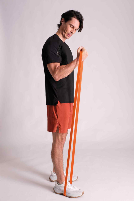 SPJ0363 - Quick-Dry Back Mesh Training Tee - Black