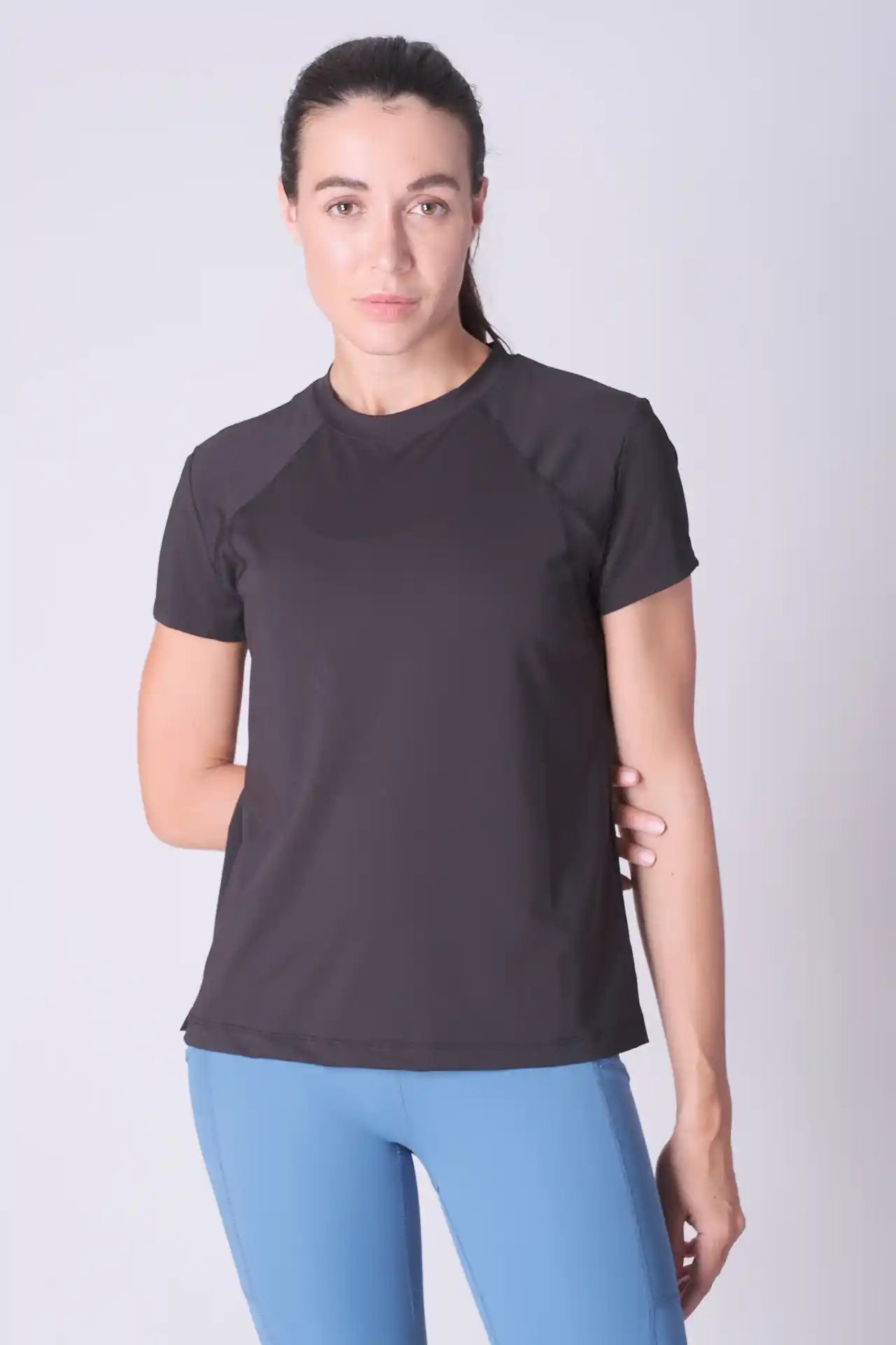 SPWJ0411 - Women's Basic Performance T-Shirt - Black