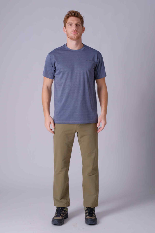 SPJ23001 - Lightweight UPF 50+ Anti-UV Hiking Tee - Ash Blue