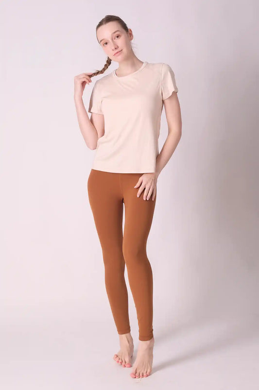 SPWJ23012 - Women's Lightweight Crewneck Short Sleeve Tee - Skin