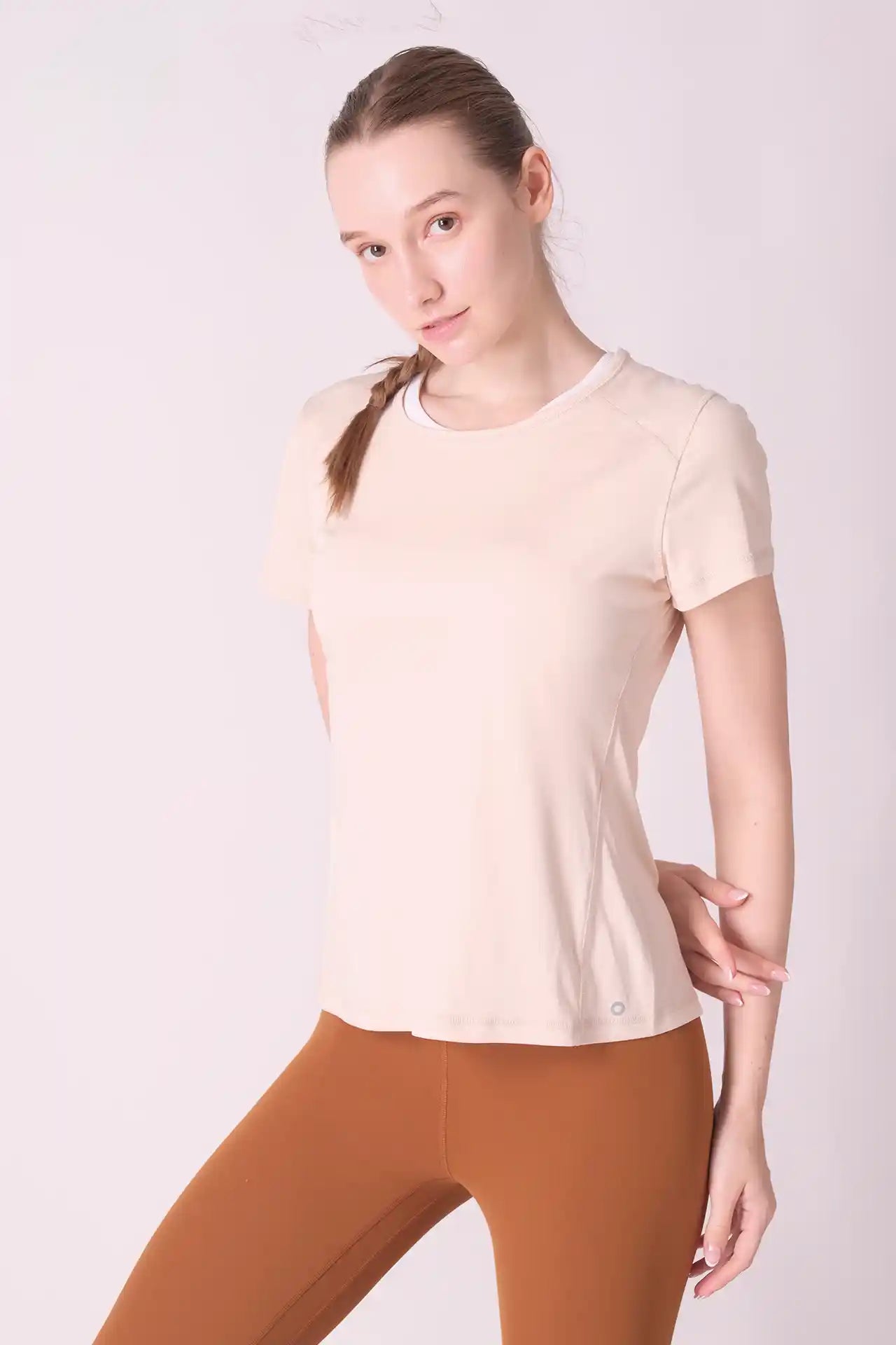 SPWJ23012 - Women's Lightweight Crewneck Short Sleeve Tee - Skin