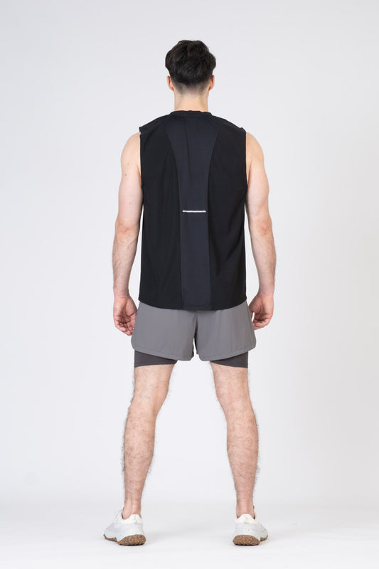 SPK0124C - Lightweight Breathable Stretch Nylon Mesh Tank Top