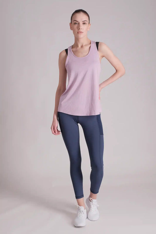 SPWK0153 - Women's Quick-Dry Racerback Training Tank Top - Purple